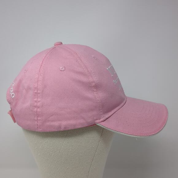 Nyssa Tractor & Implement Strapback Baseball Cap Pink One Size Adjustable HTT - Picture 5 of 9